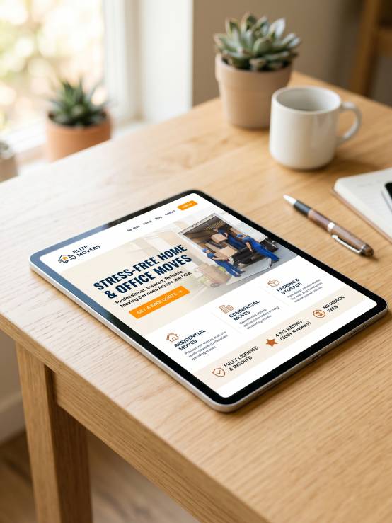 Turn Your Website Into a 24/7 Salesperson with Our Web Design Agency for Movers